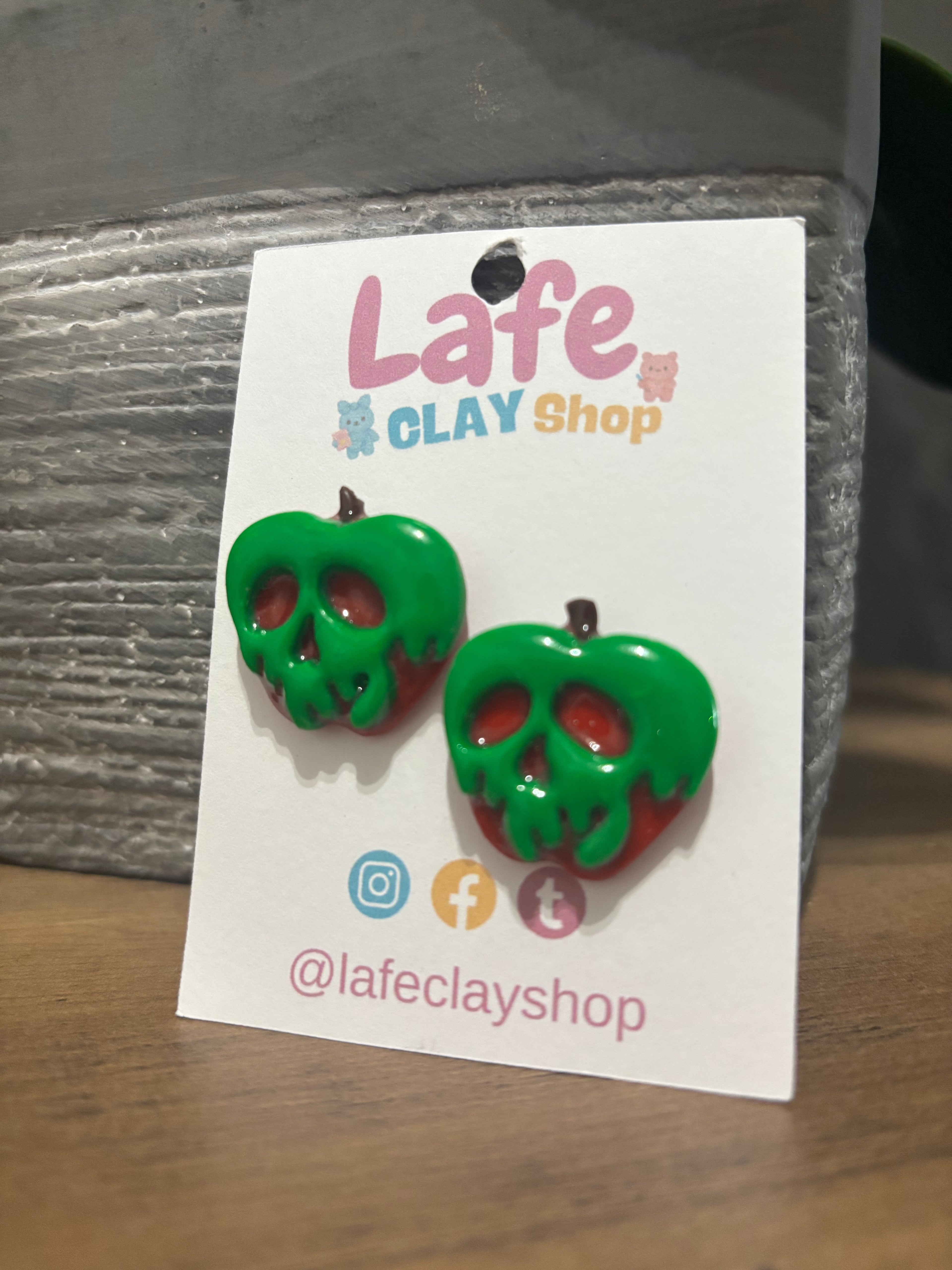 Poisined Apple Studs