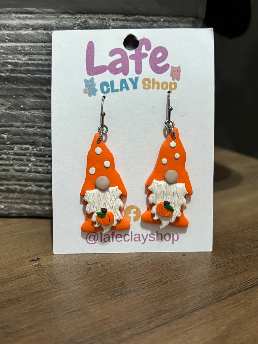 Fall Gnome Earrings