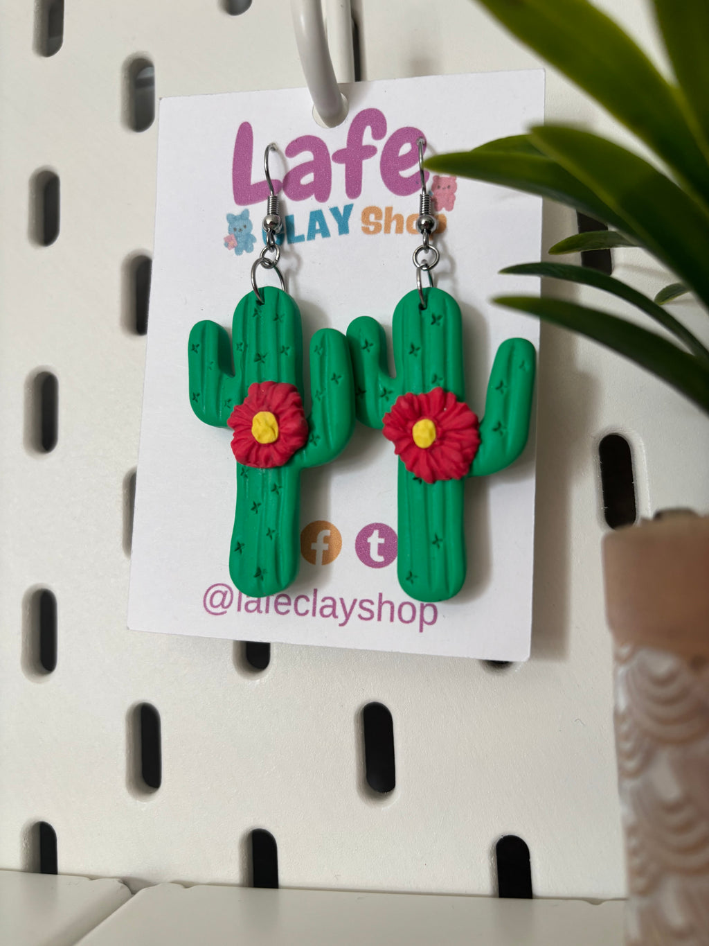 Cactus Earrings