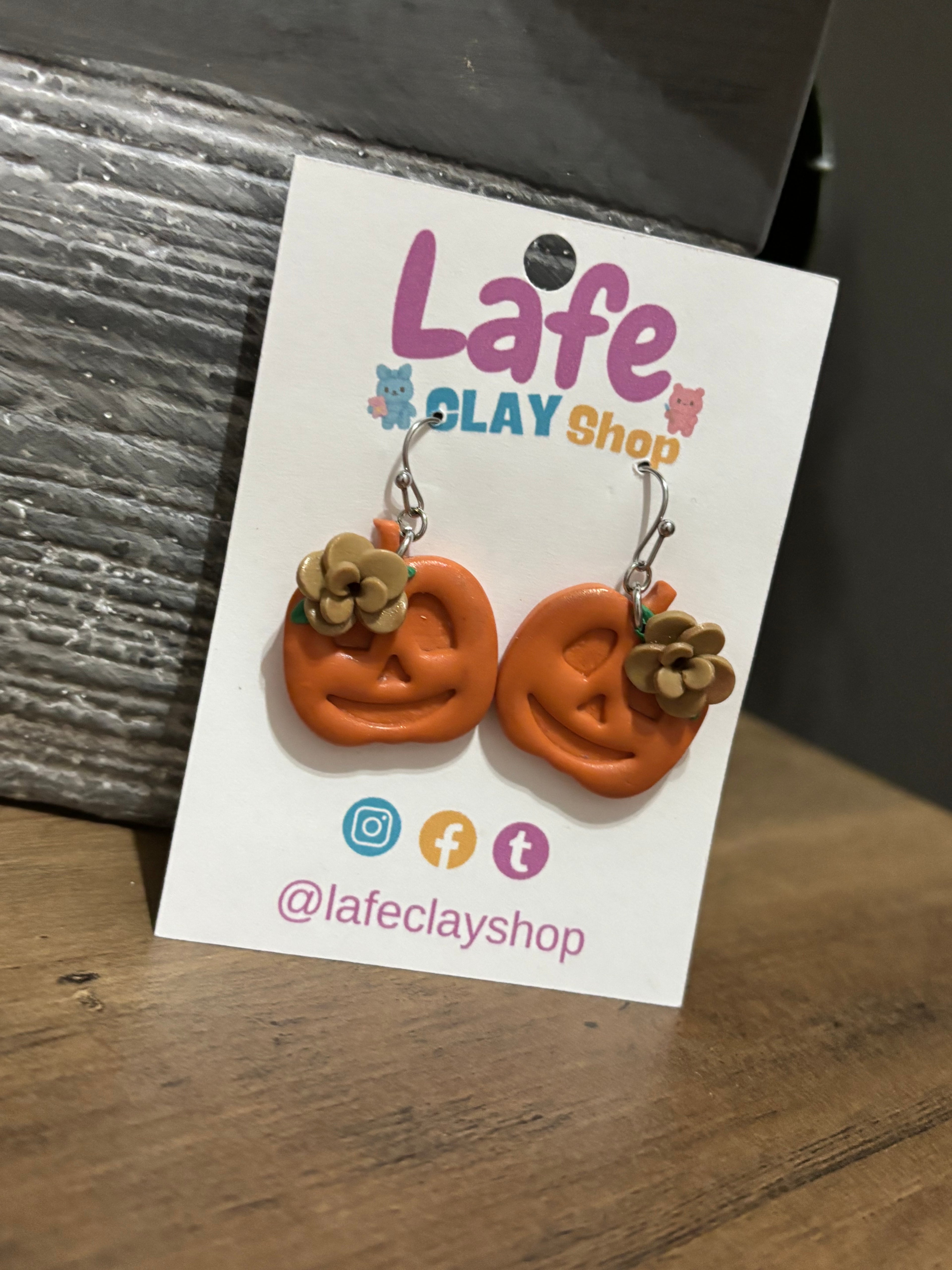 Jack o’Lantern Earrings