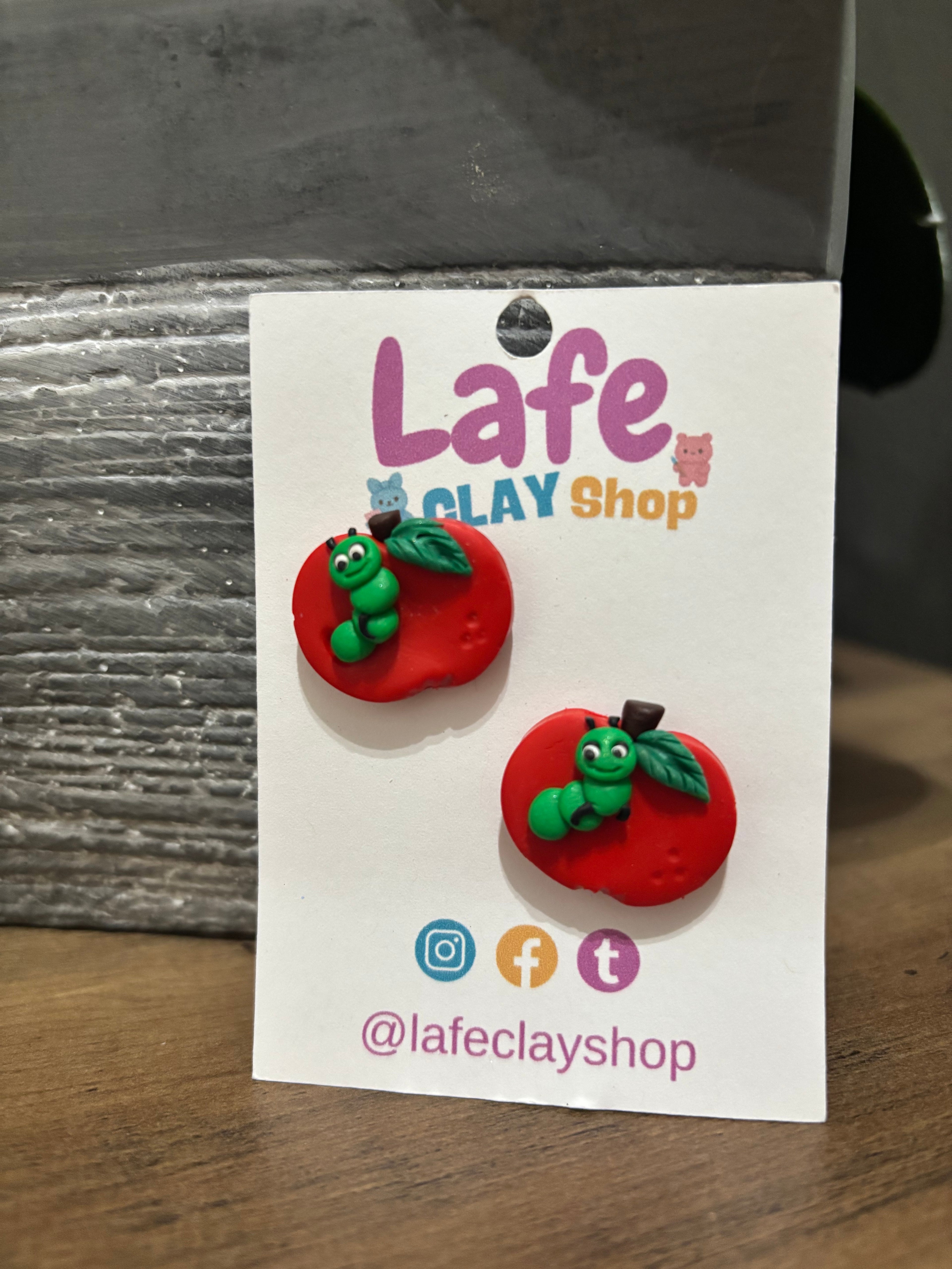 Caterpillar with Apple Studs