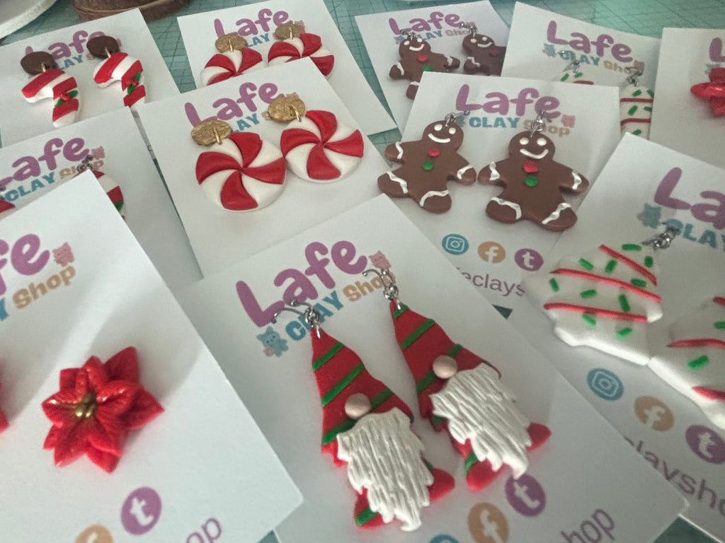 Christmas Gnome Earrings