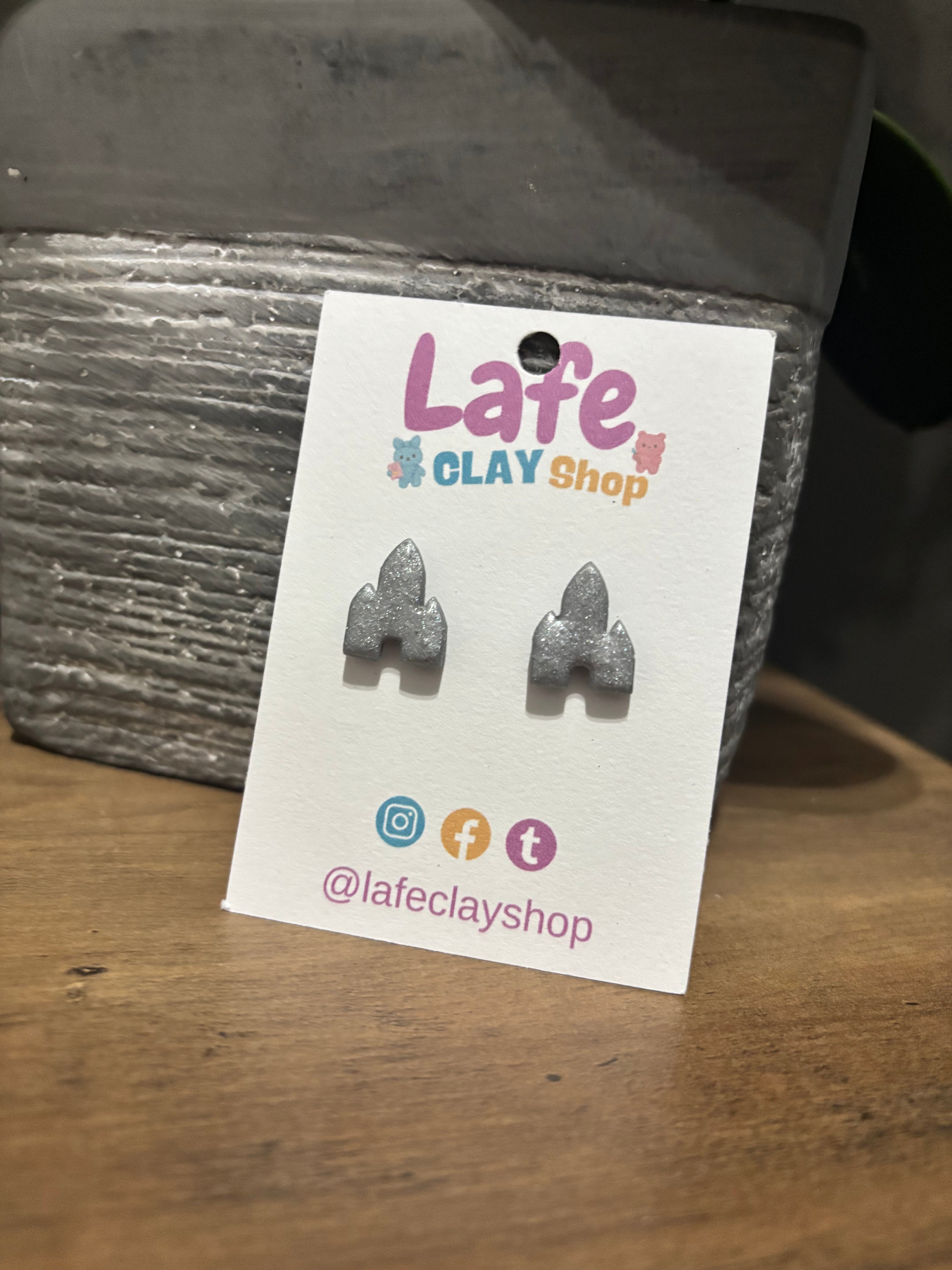 Castle Stud Earrings