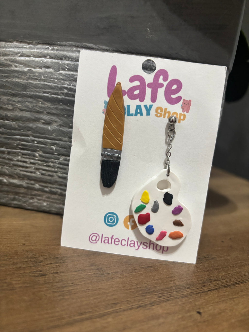 Art Mismatched Earrings