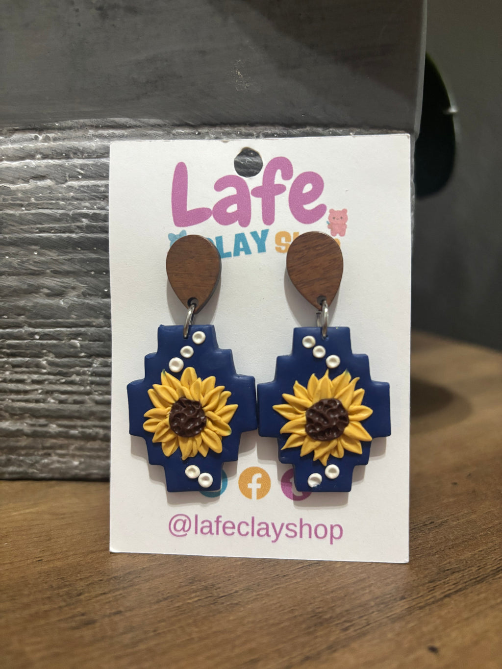 Sun Flower Earrings
