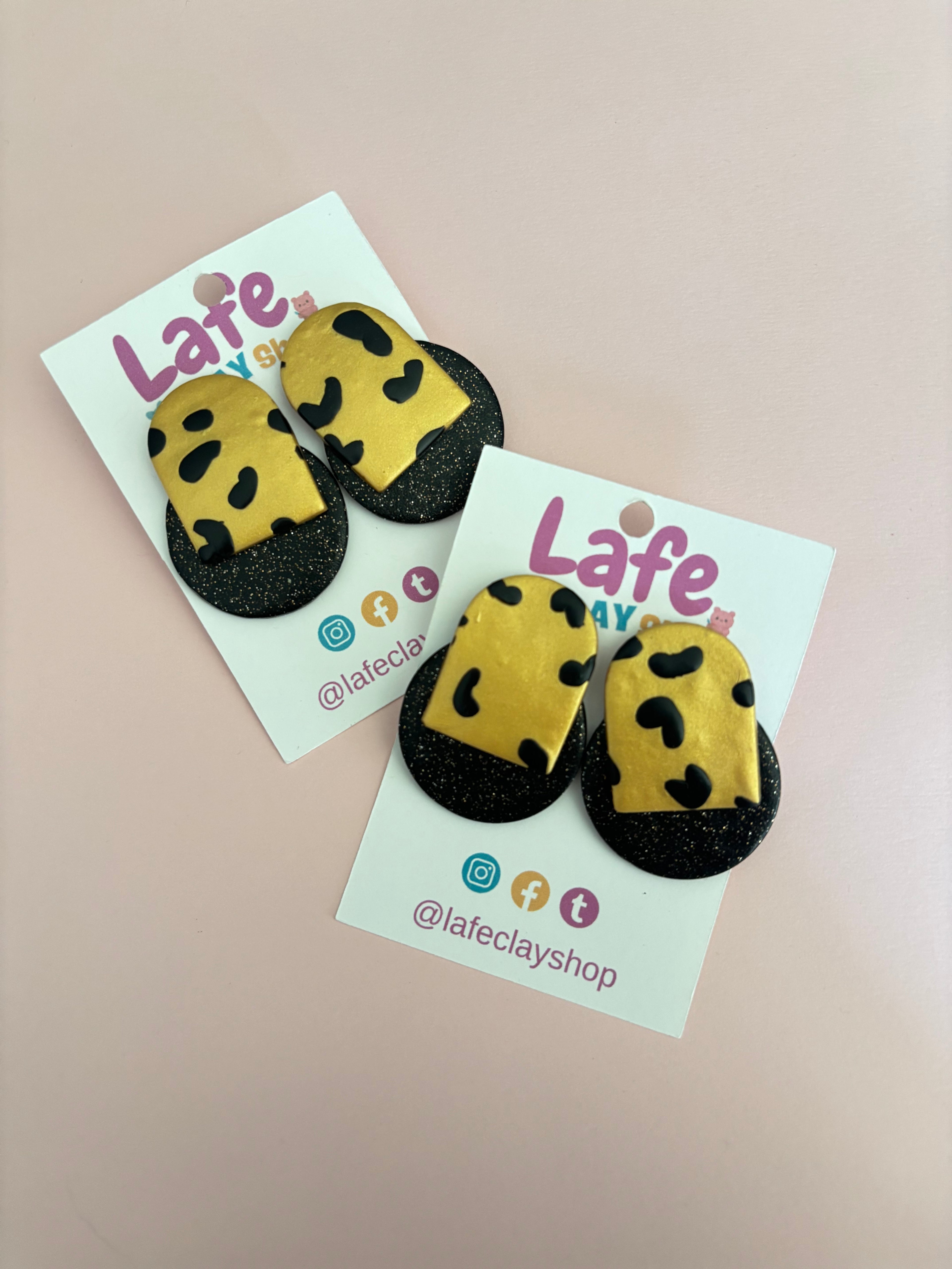 Animal Print Earrings