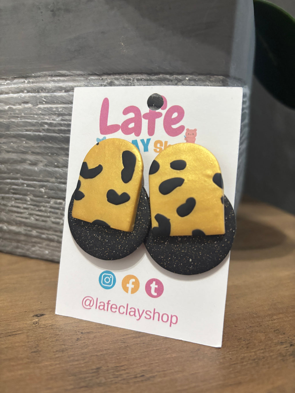 Animal Print Earrings