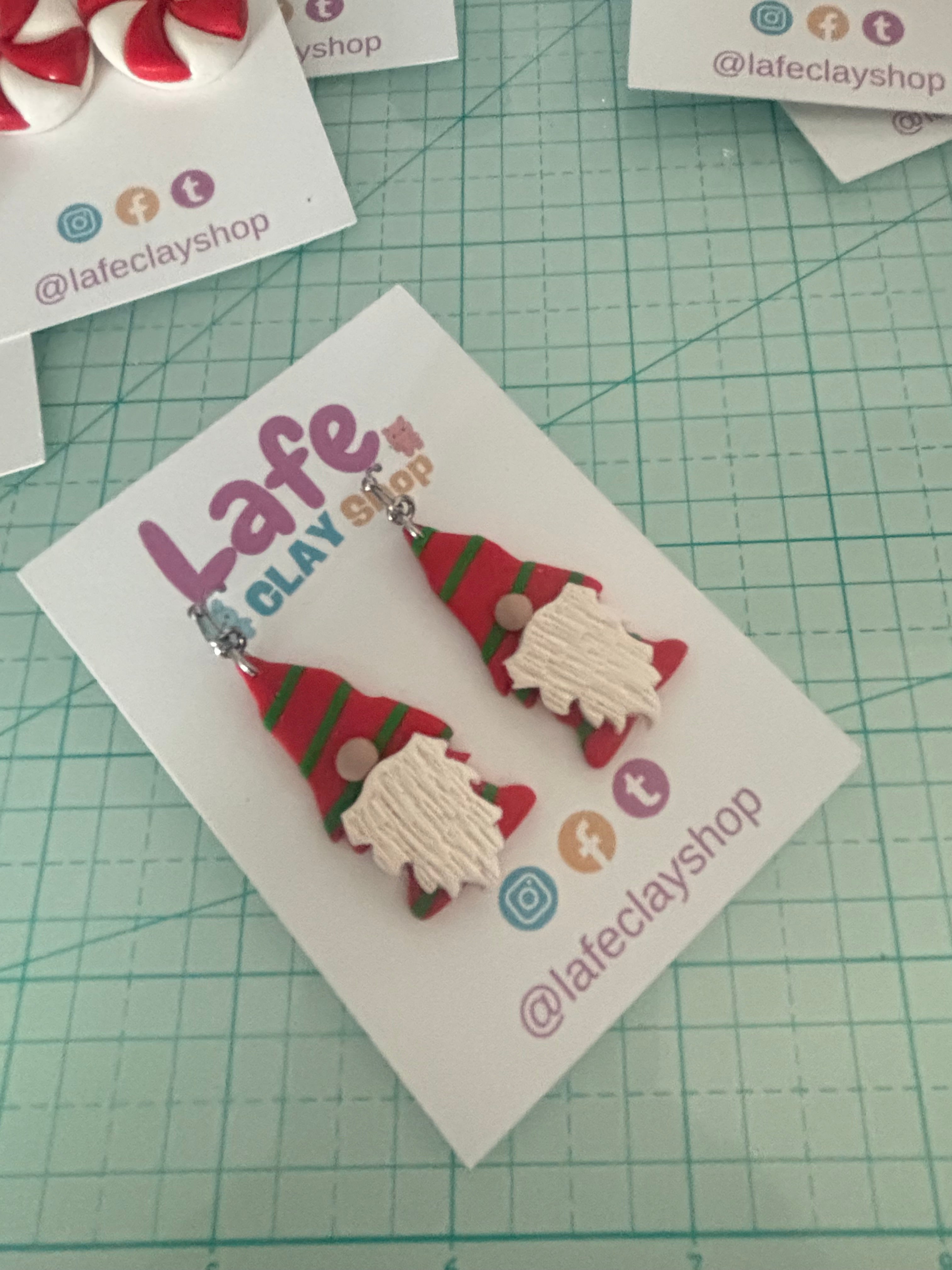 Christmas Gnome Earrings