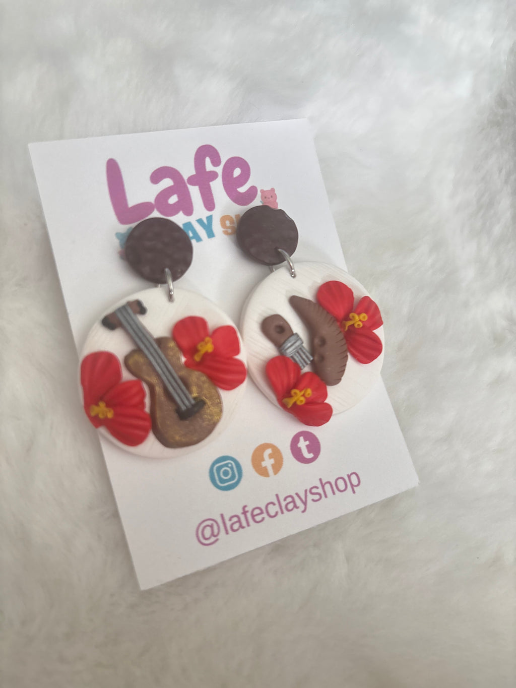 Guitar and Guiro Earrings