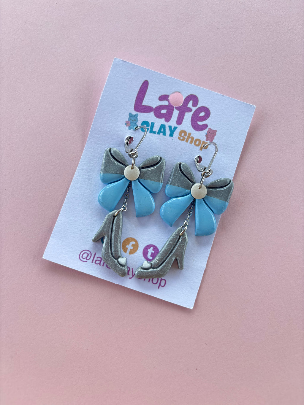 Glass Slipper Earrings