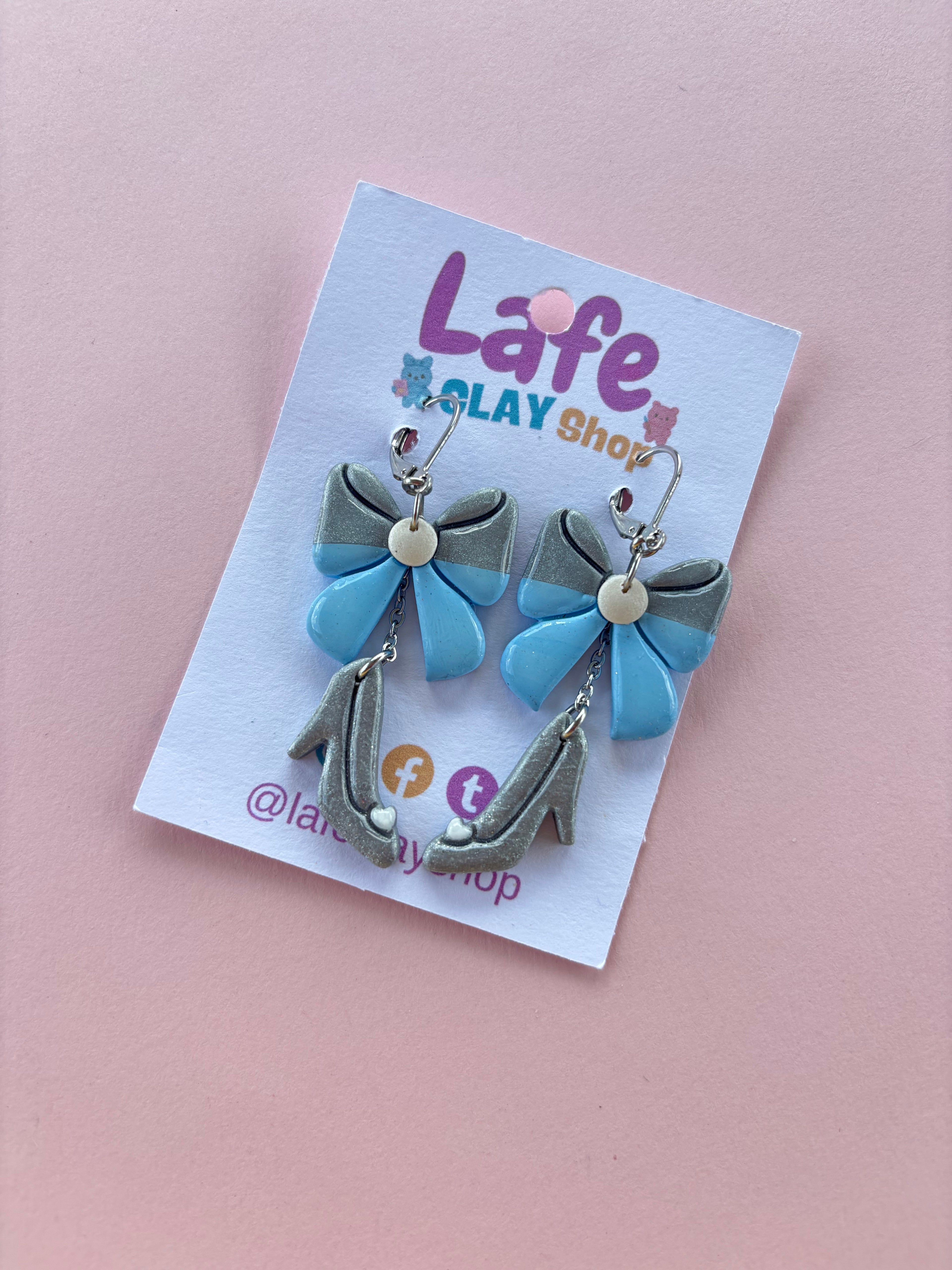 Glass Slipper Earrings