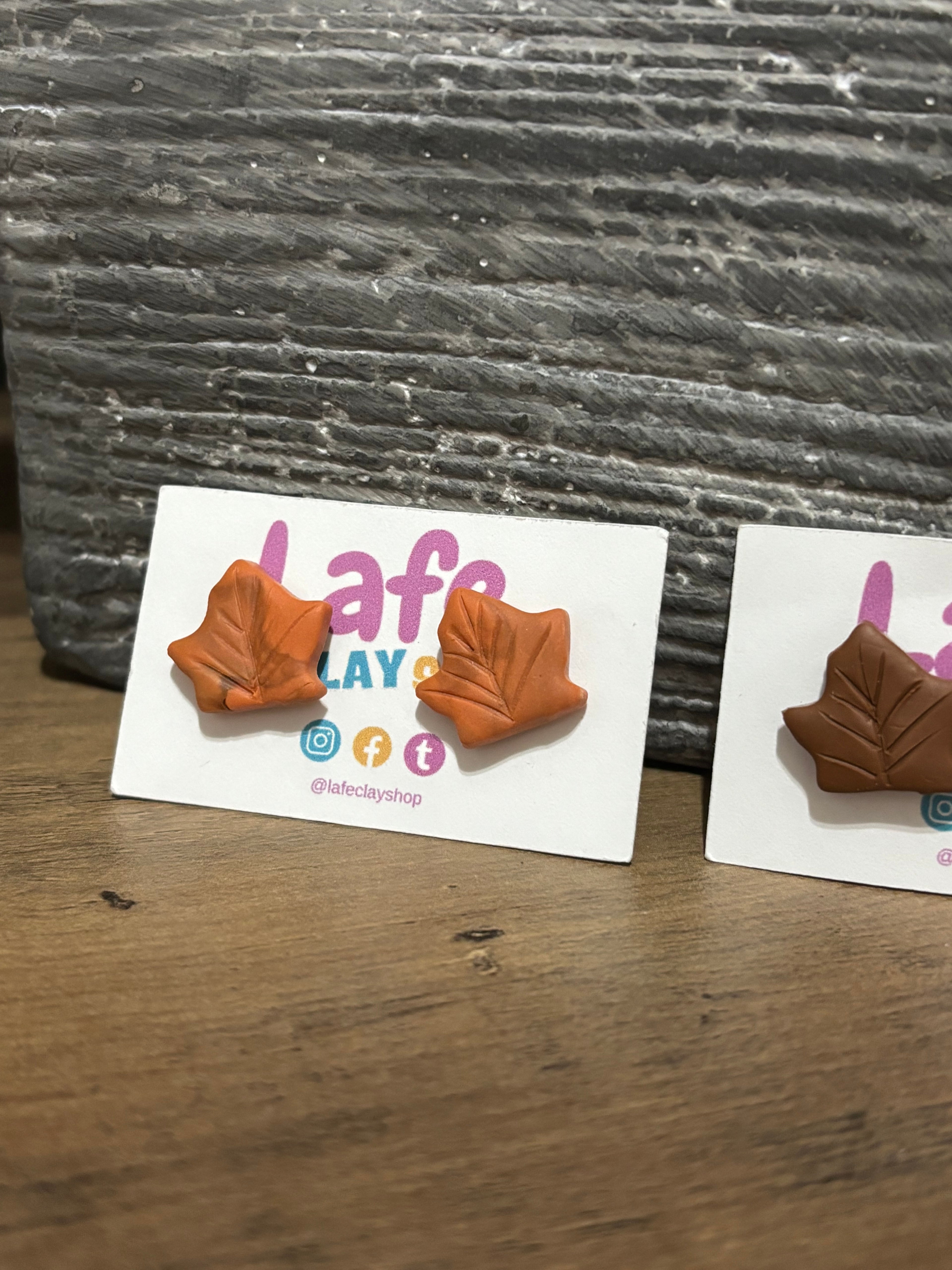 Autumn Leaves Studs