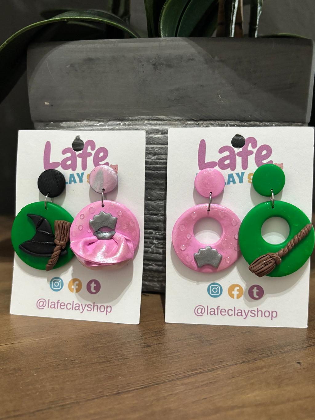 Glinda & Elphaba Earrings