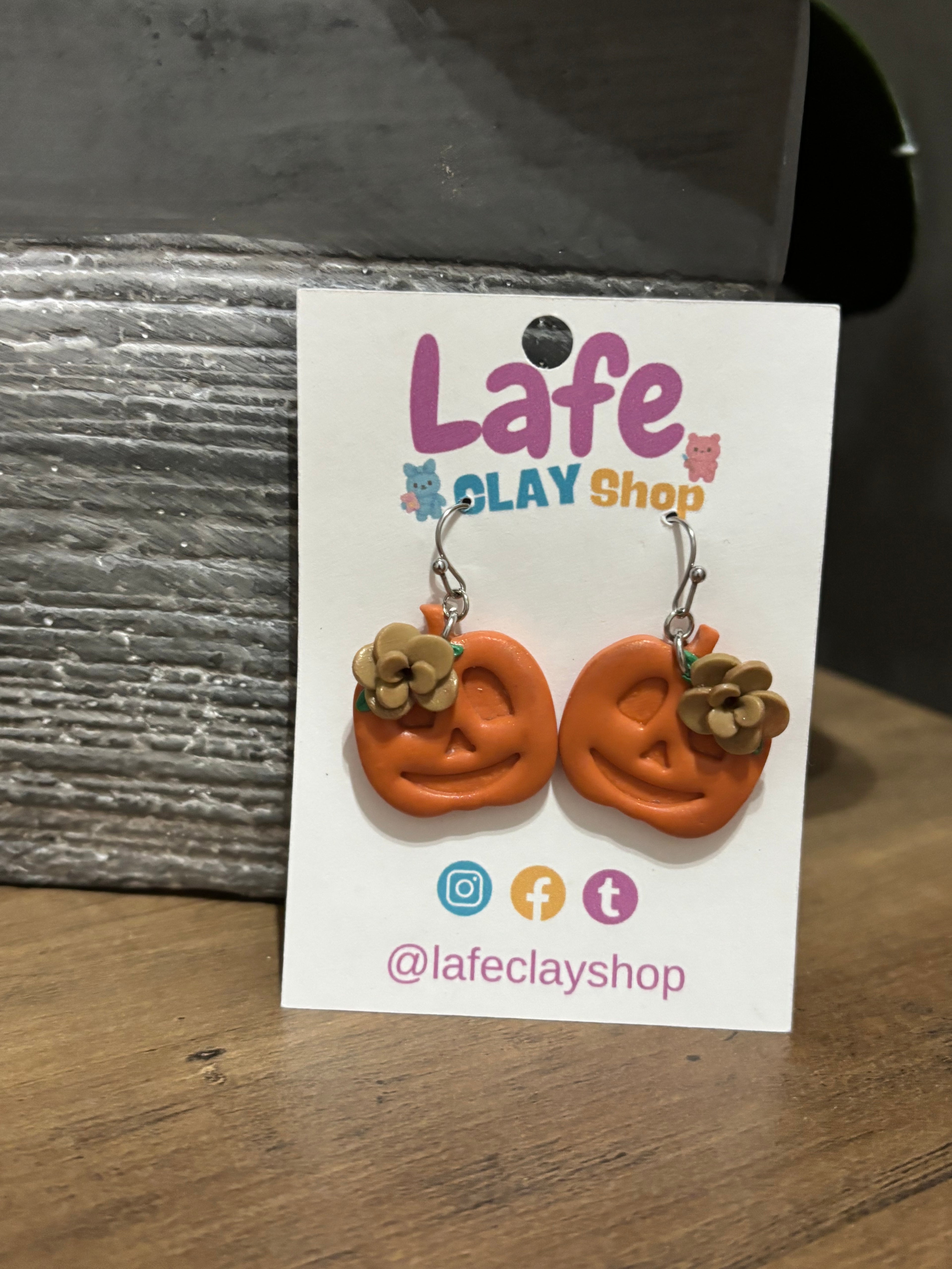 Jack o’Lantern Earrings