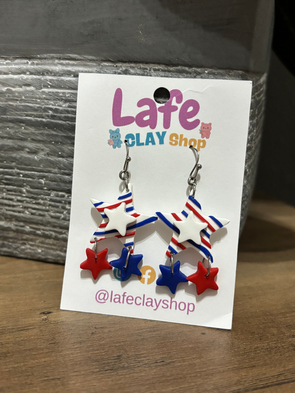 July 4th Earrings