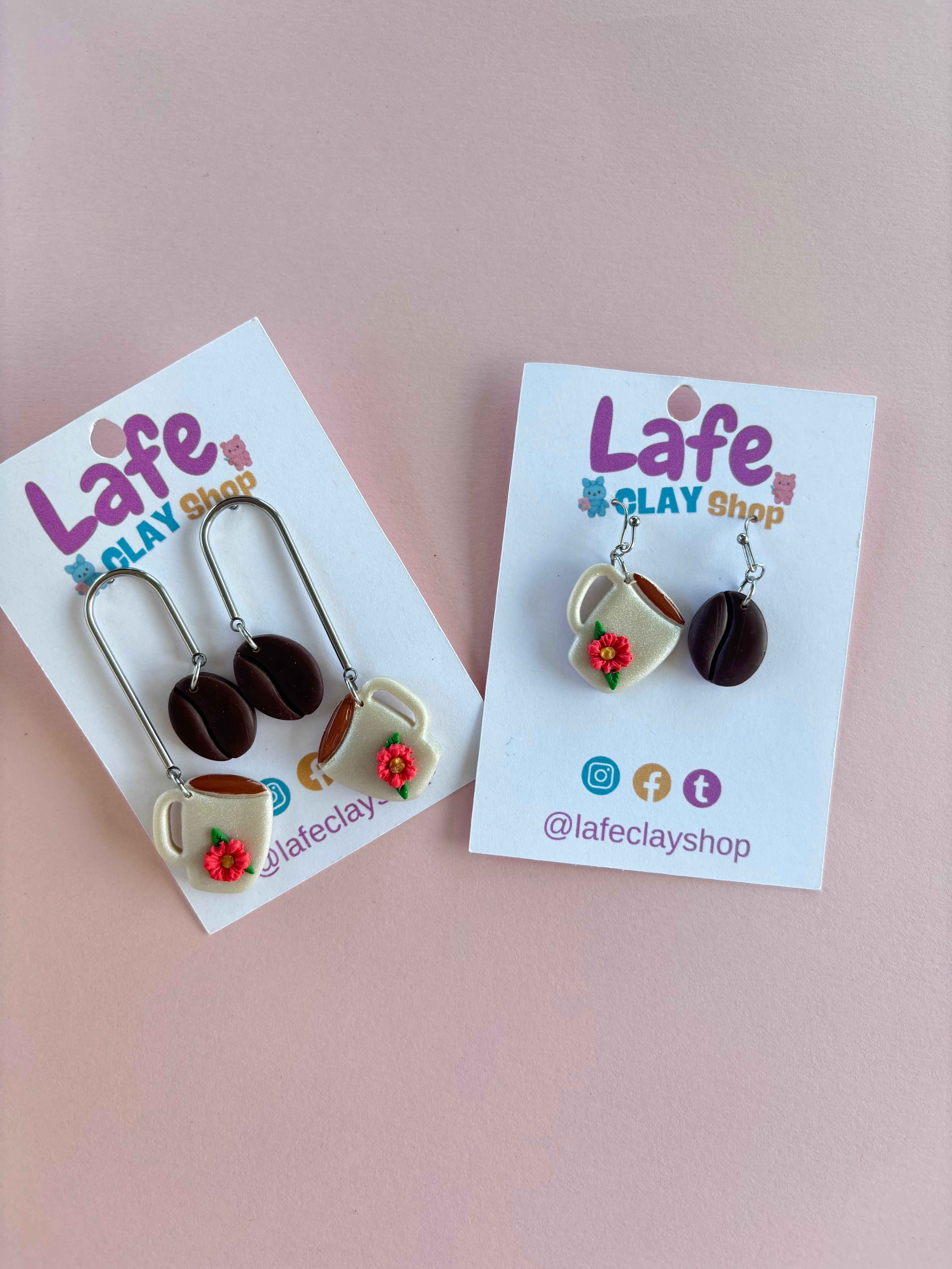 Coffee and Mug Earrings