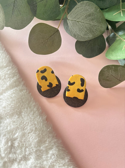 Animal Print Earrings