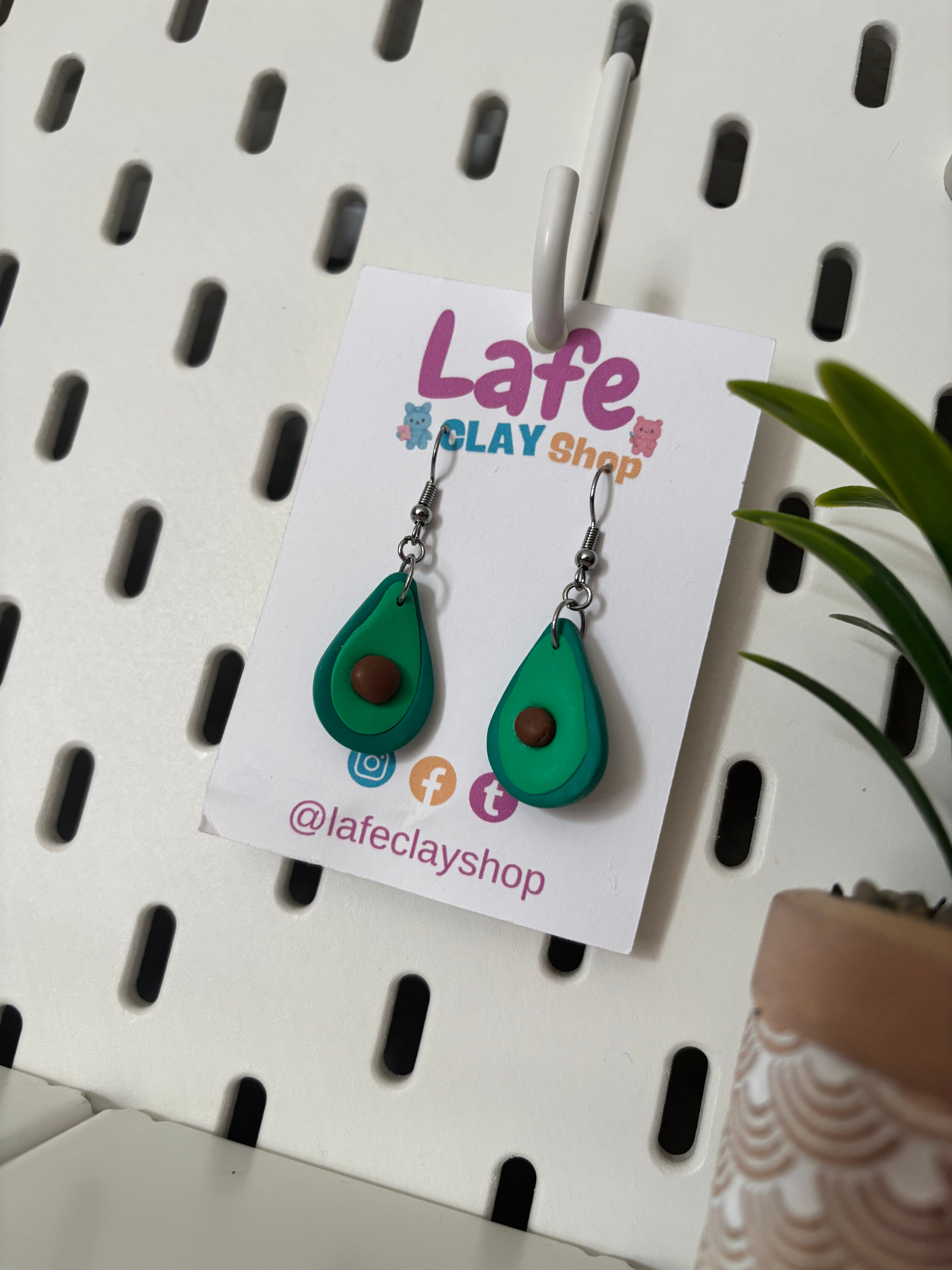 Avocado Earrings