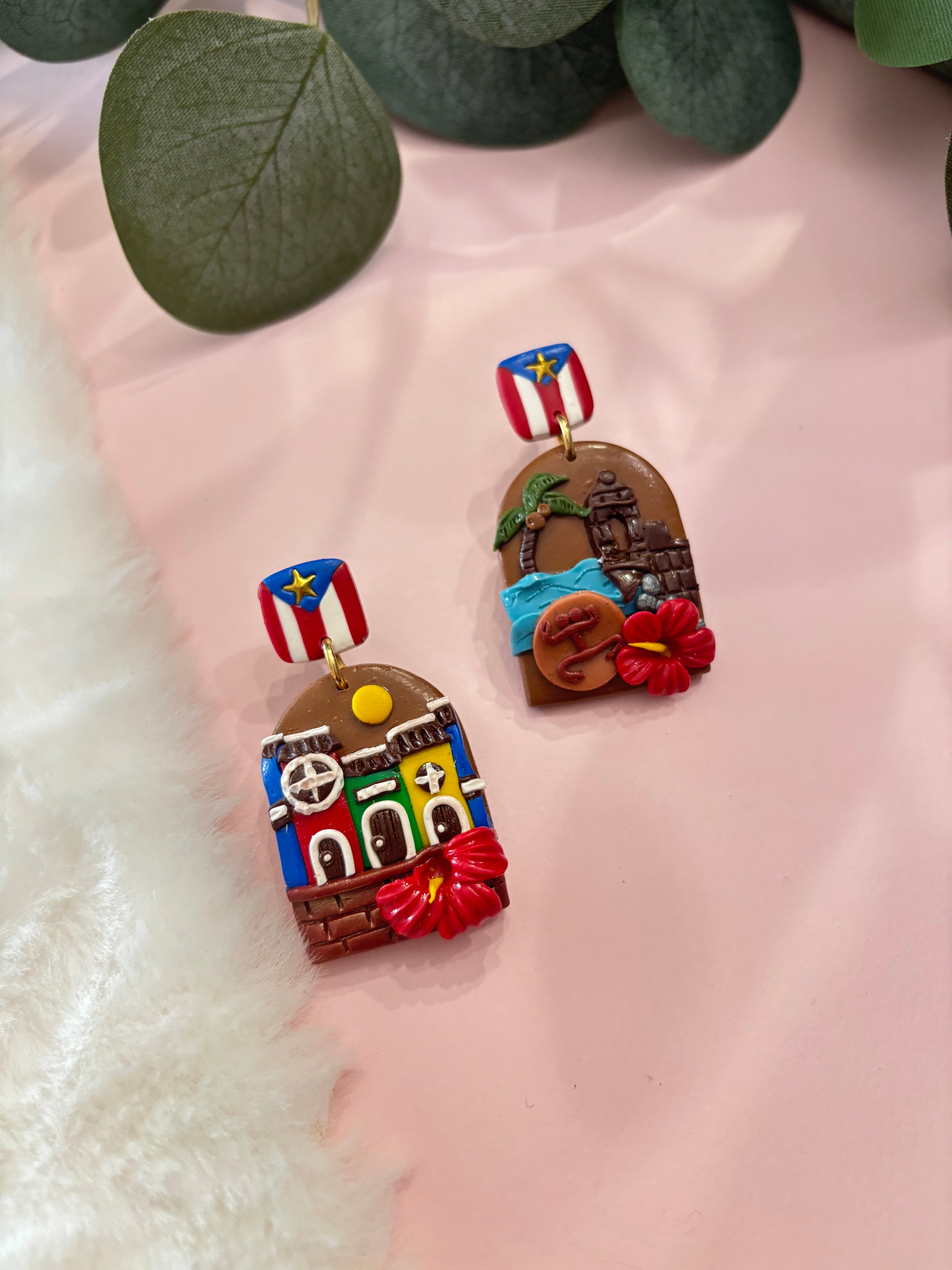 Raices de mi Isla Earrings