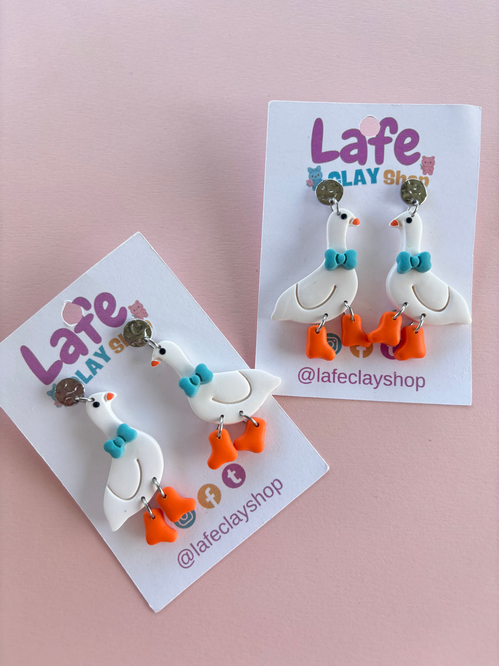 Goosey Bows Earrings