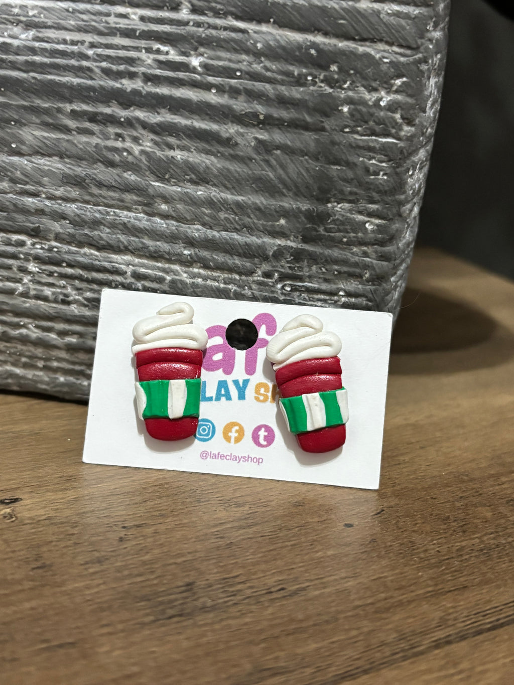 Christmas Coffee Studs