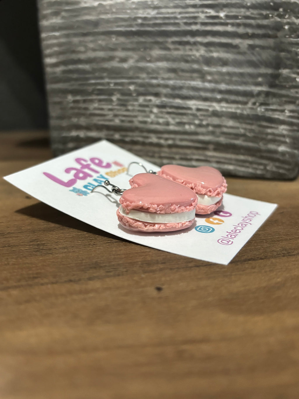 Valentine's Macarons Earrings