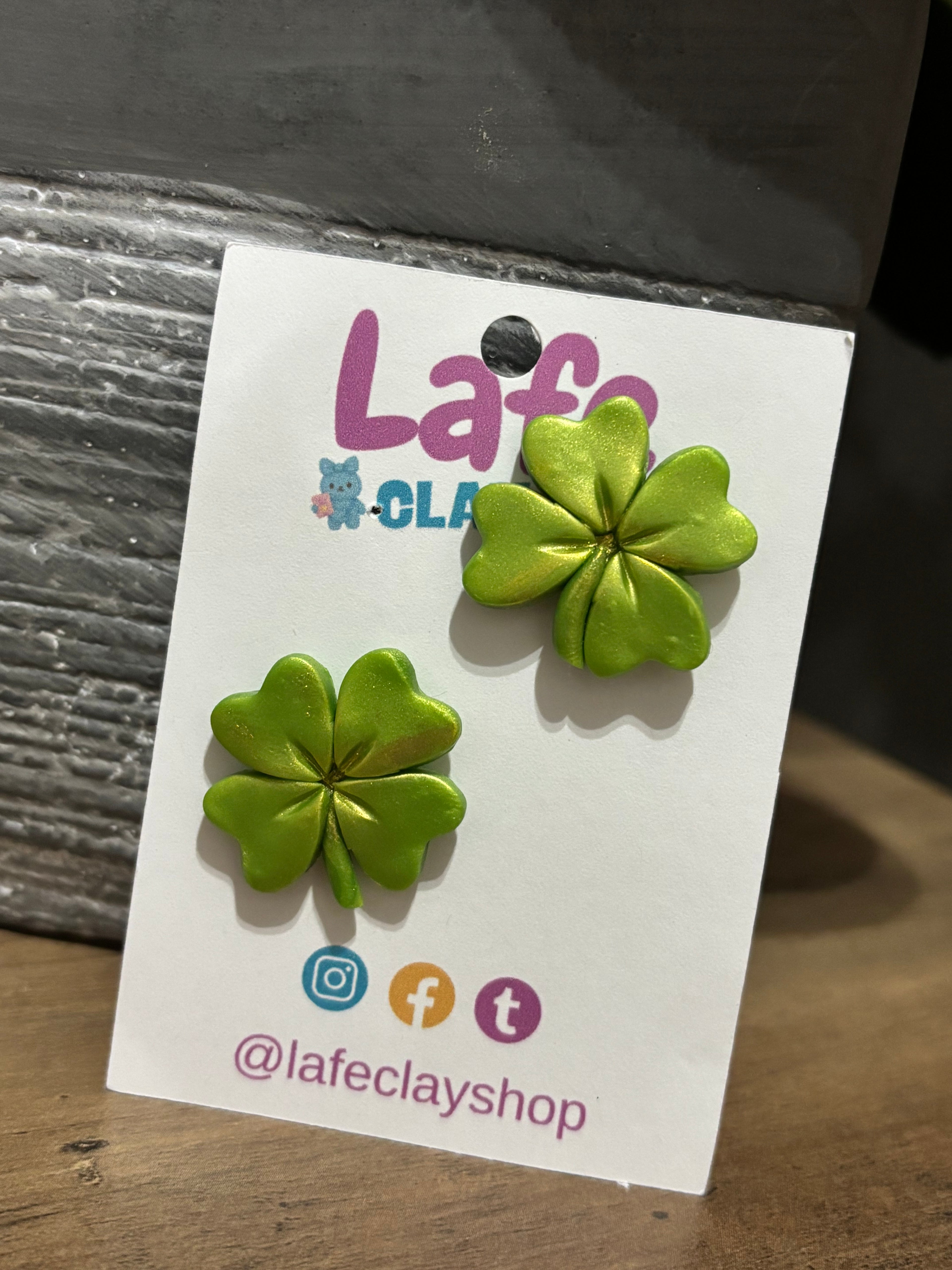 Clover St Patrick's Studs