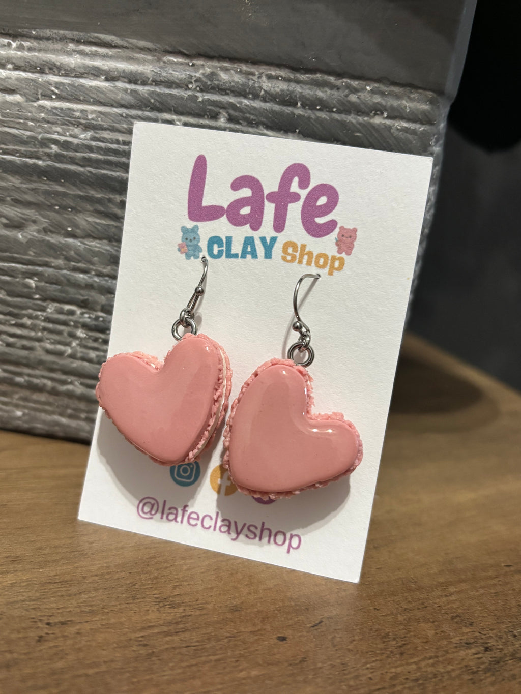 Valentine's Macarons Earrings