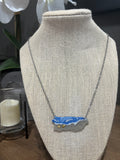 Puerto Rico Map Necklace