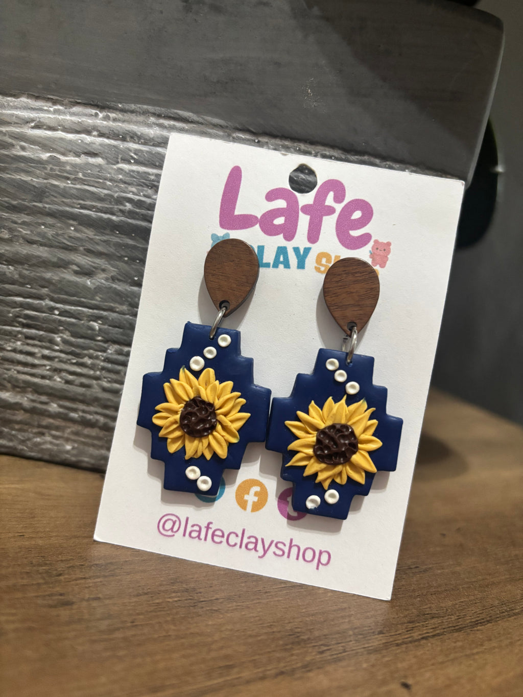 Sun Flower Earrings
