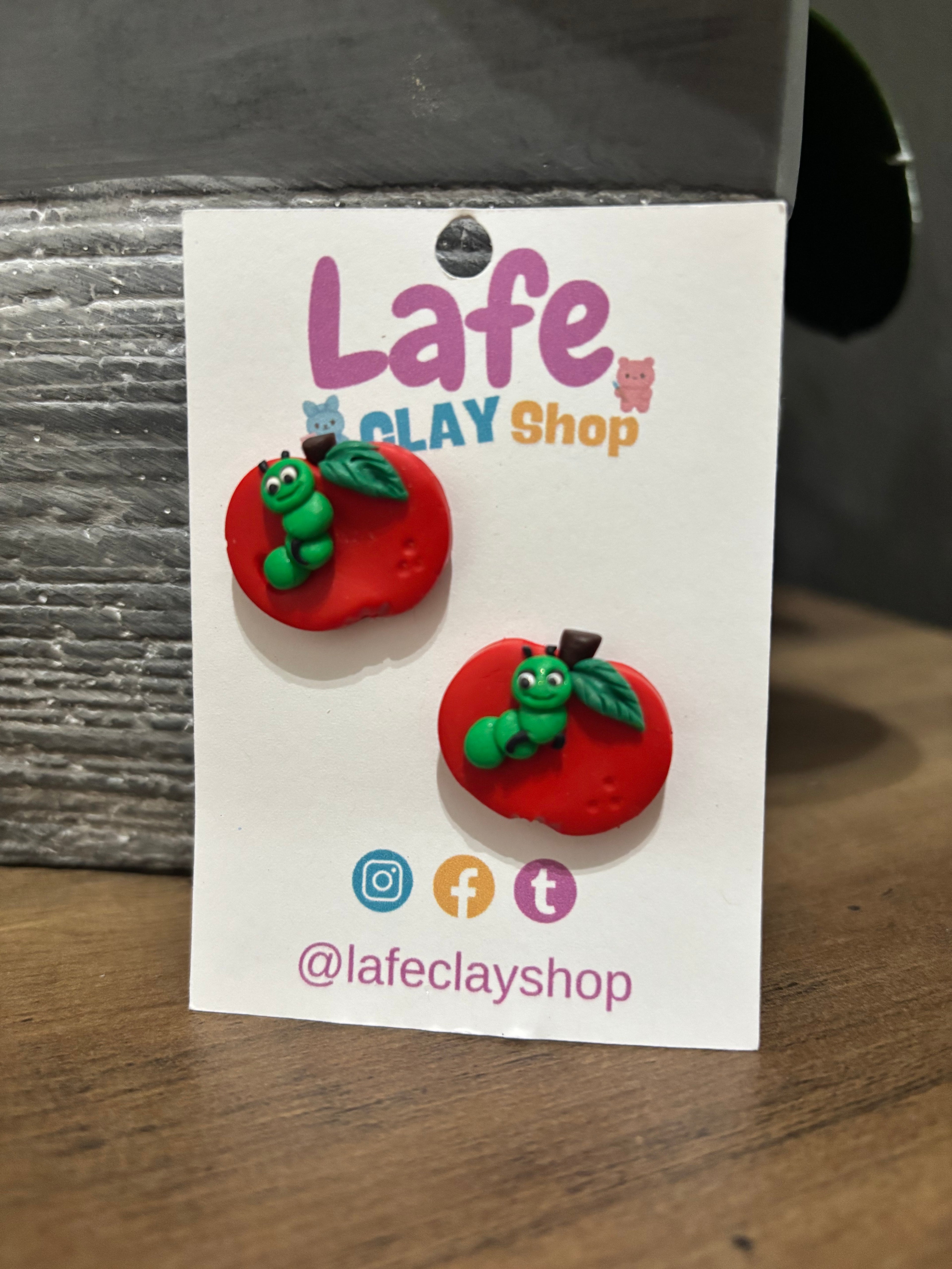 Caterpillar with Apple Studs