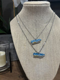 Puerto Rico Beach Map Necklace