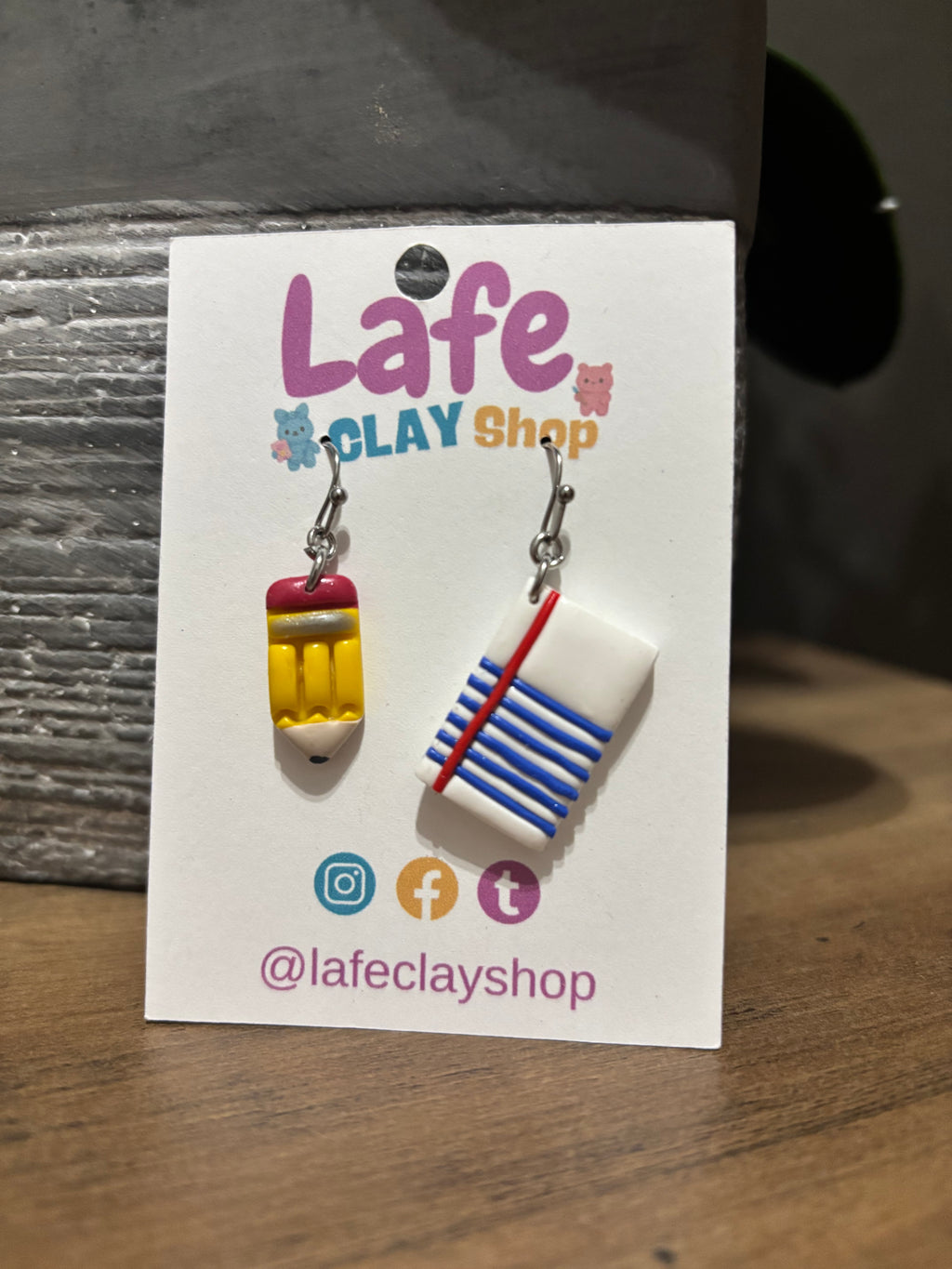 Pencil and Paper Dangler