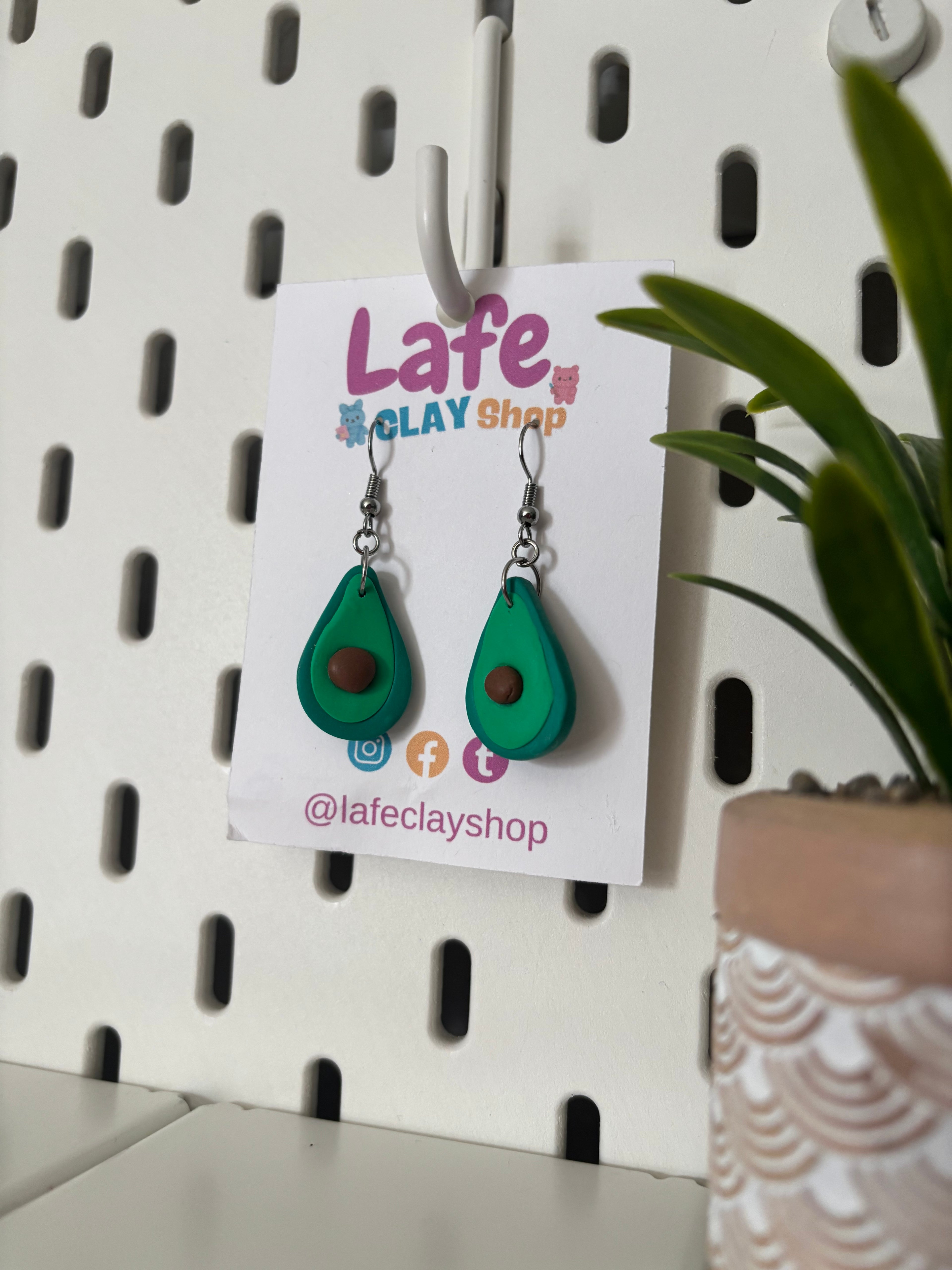 Avocado Earrings