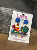 School Earrings