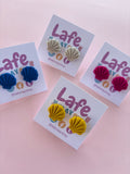 Seashell Studs