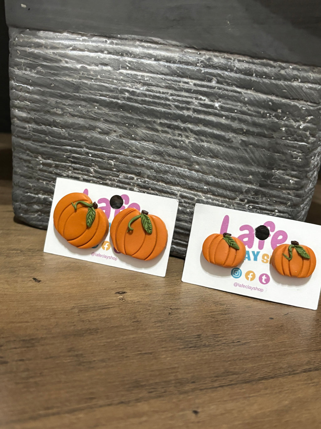 Pumpkin Fall Studs