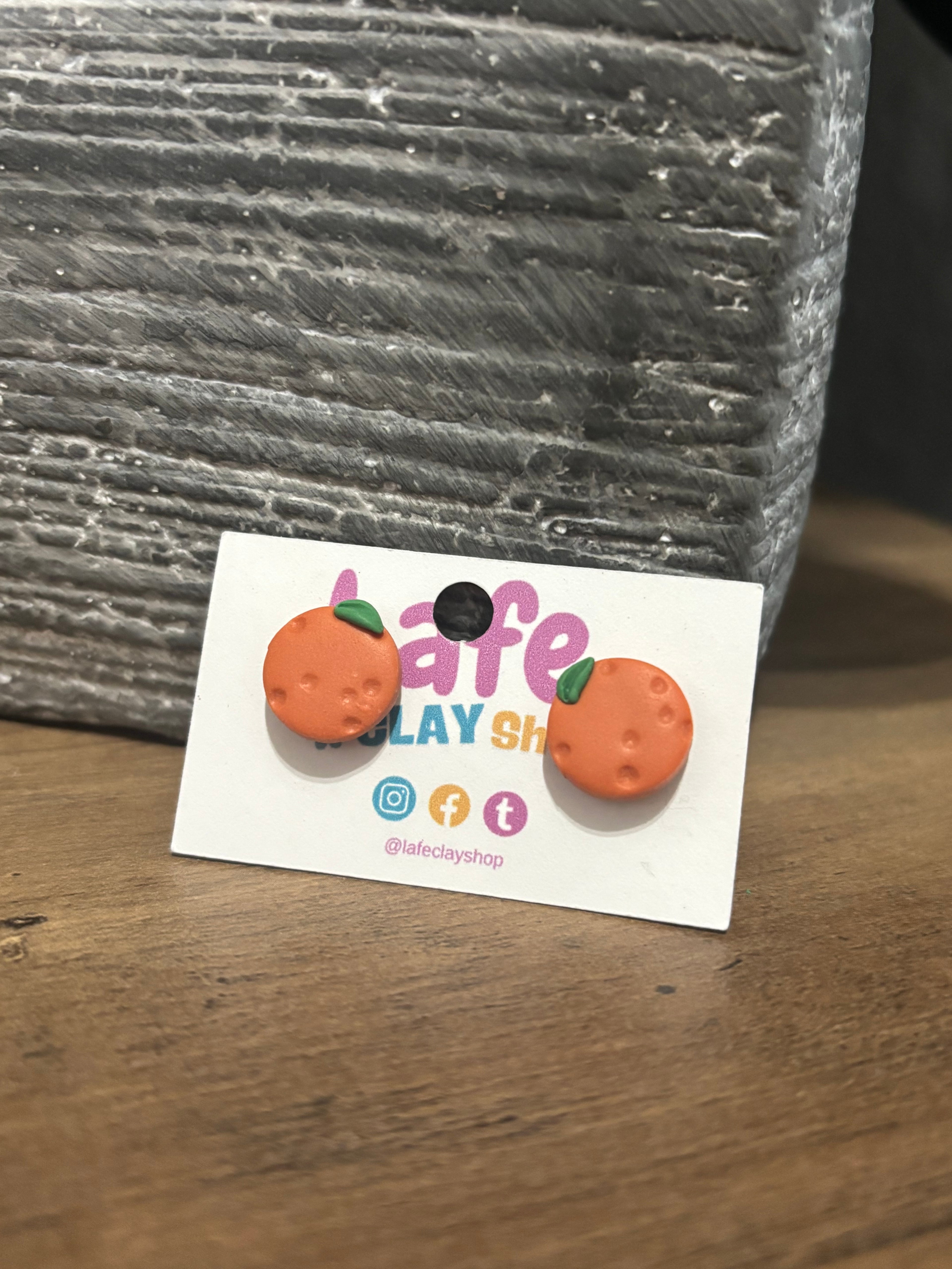 Orange Studs