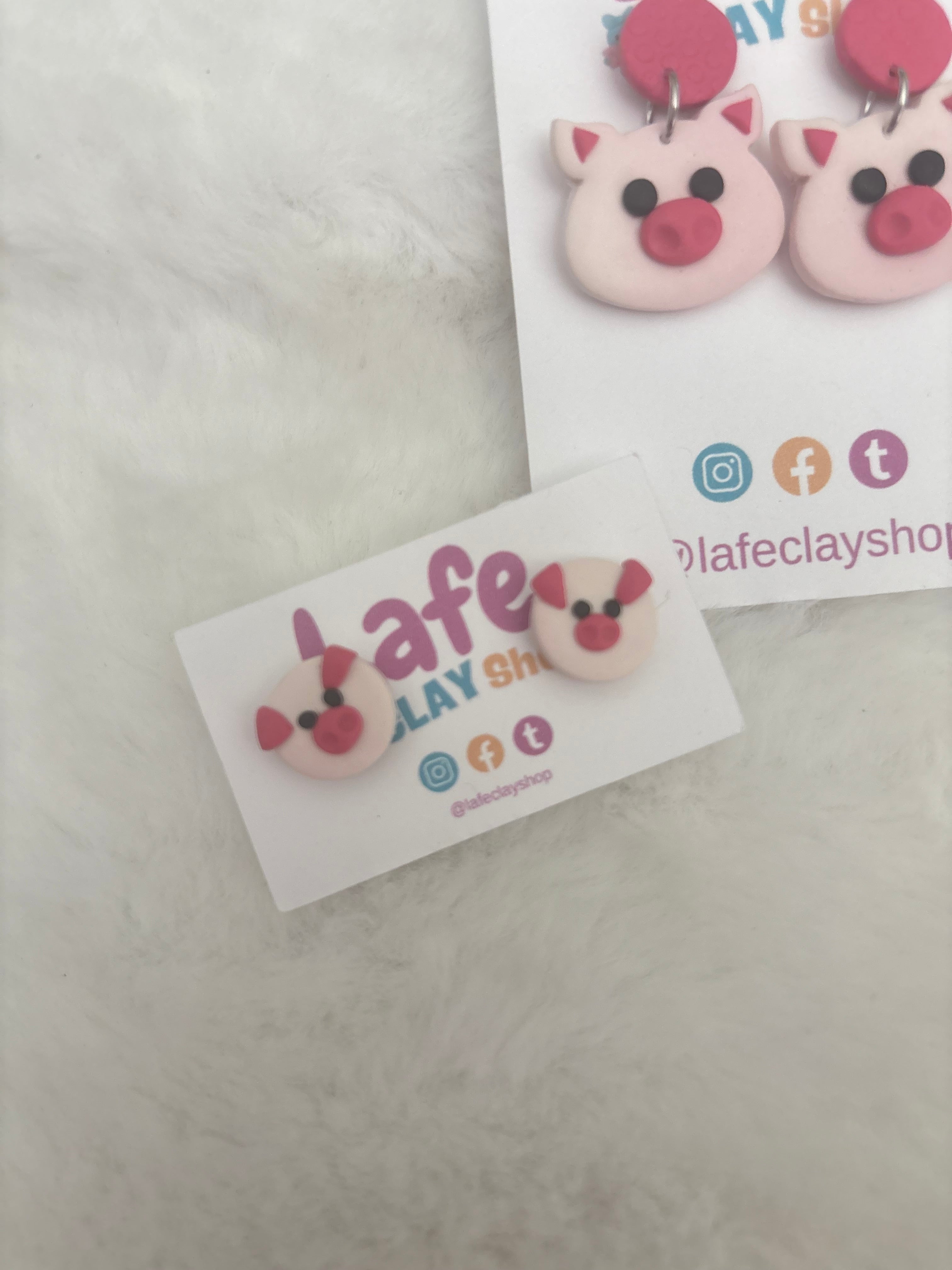 Cute Piggy Earrings
