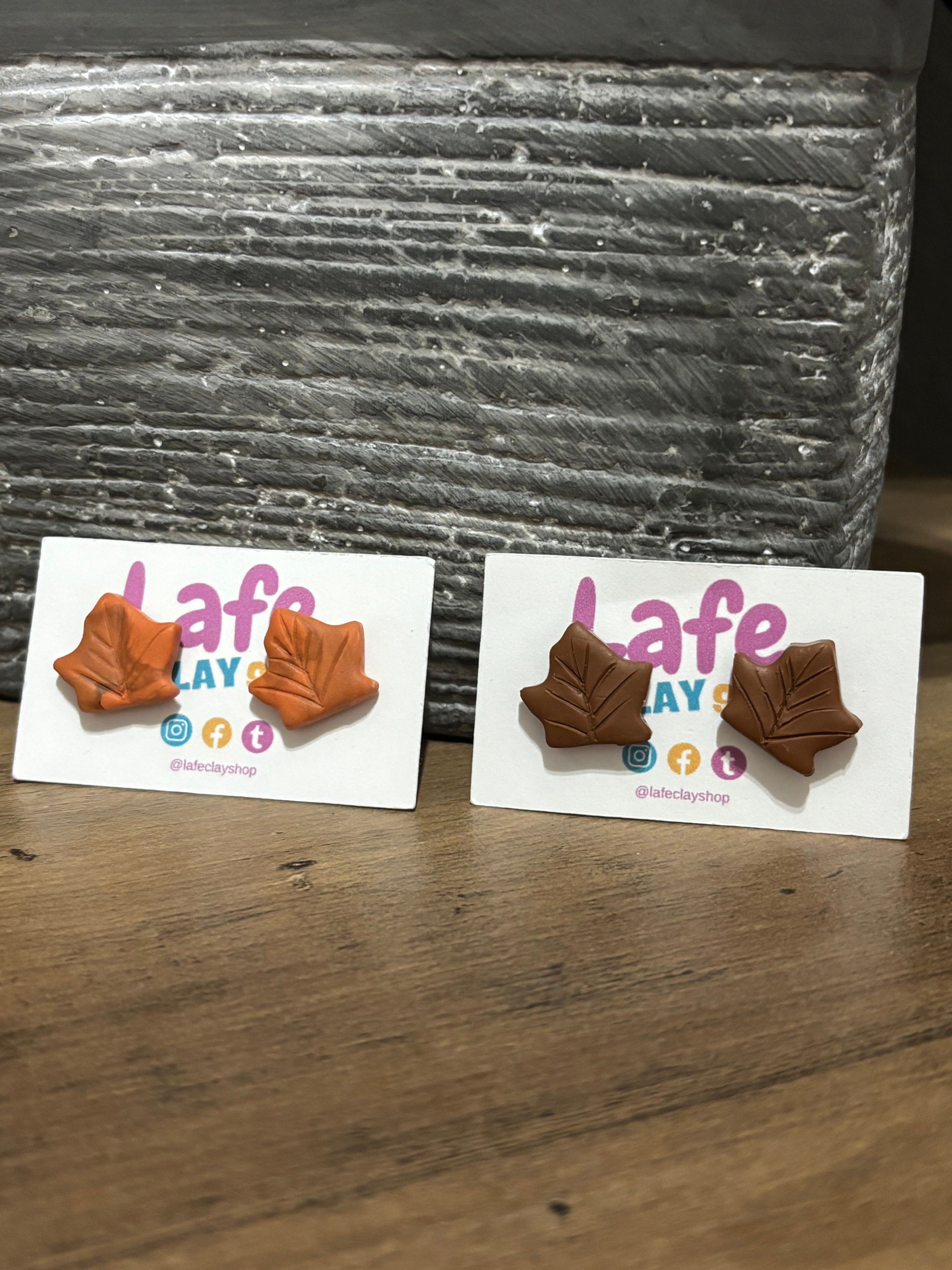 Autumn Leaves Studs