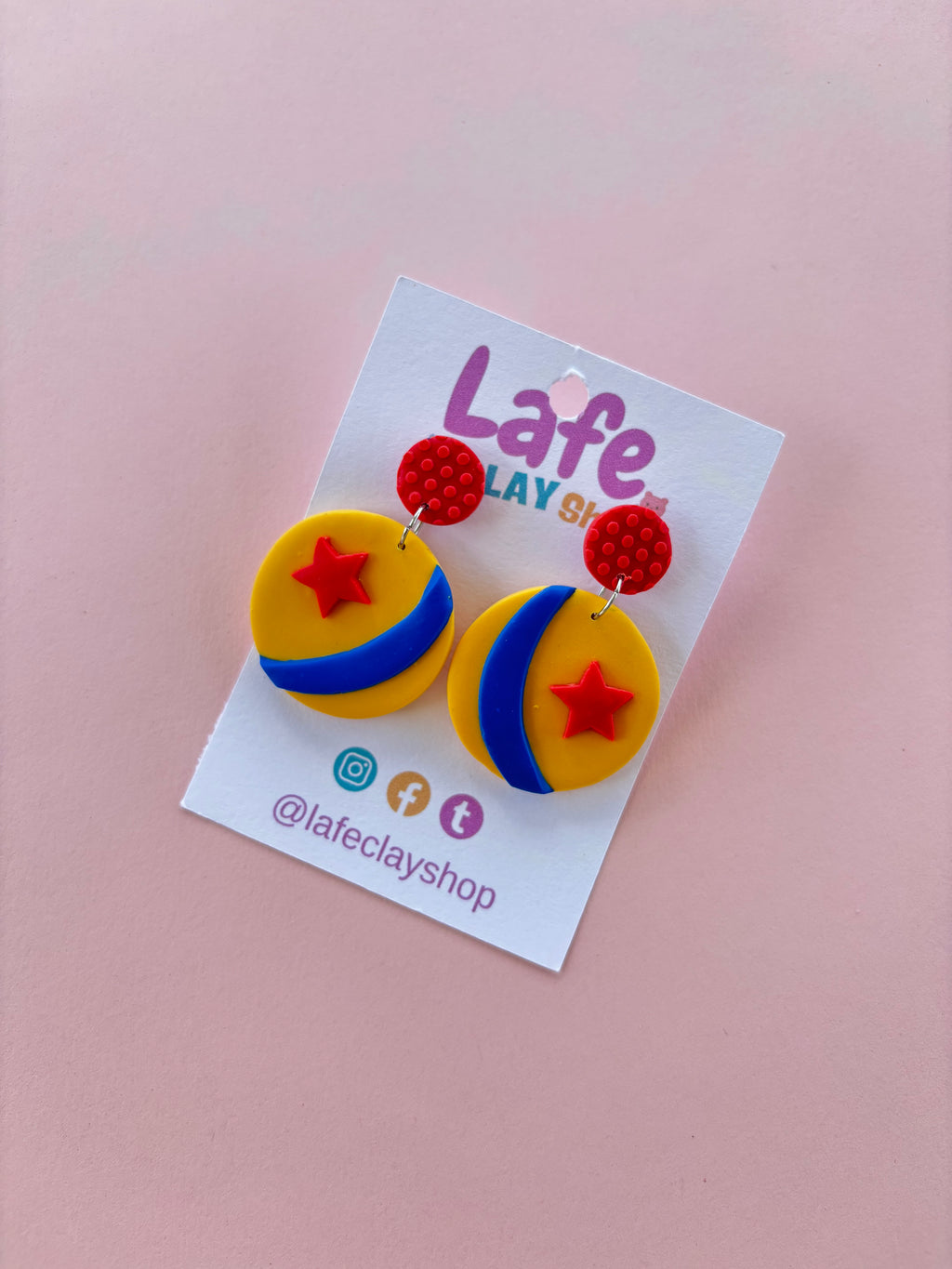 Pixar Ball Earrings
