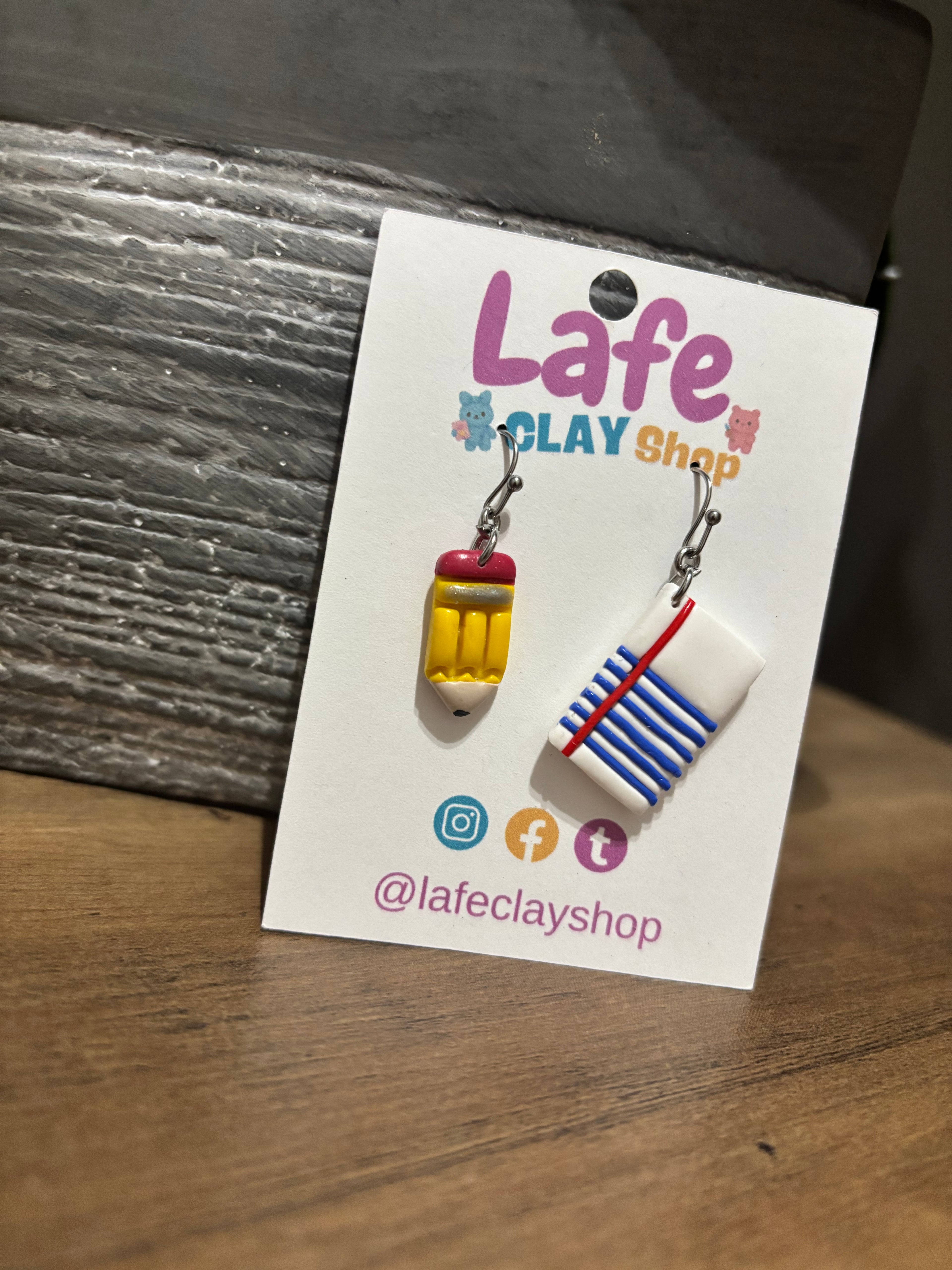 Pencil and Paper Dangler