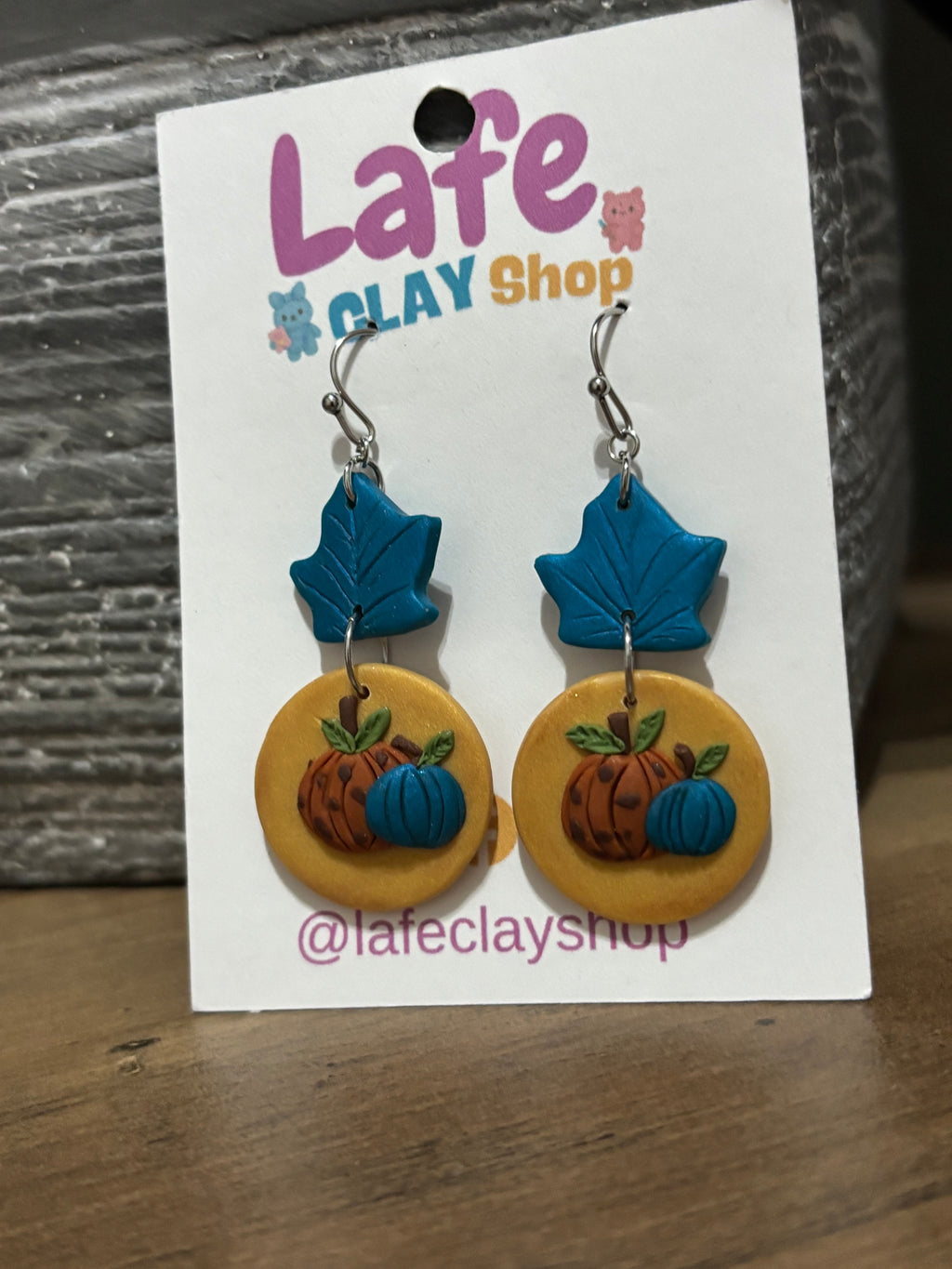 Pumpkin Fall Earrings