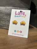 Crown Stud Earrings