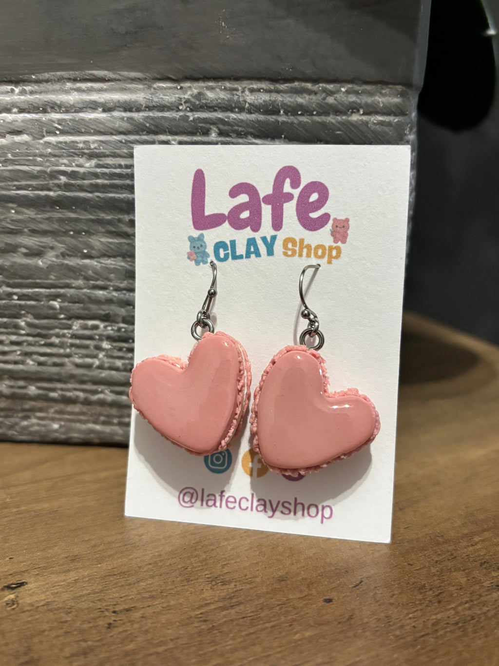 Valentine's Macarons Earrings
