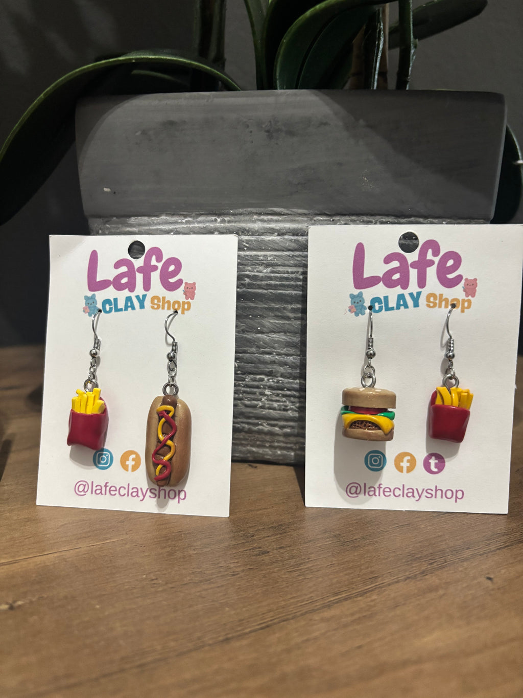 Fast Food Earrings