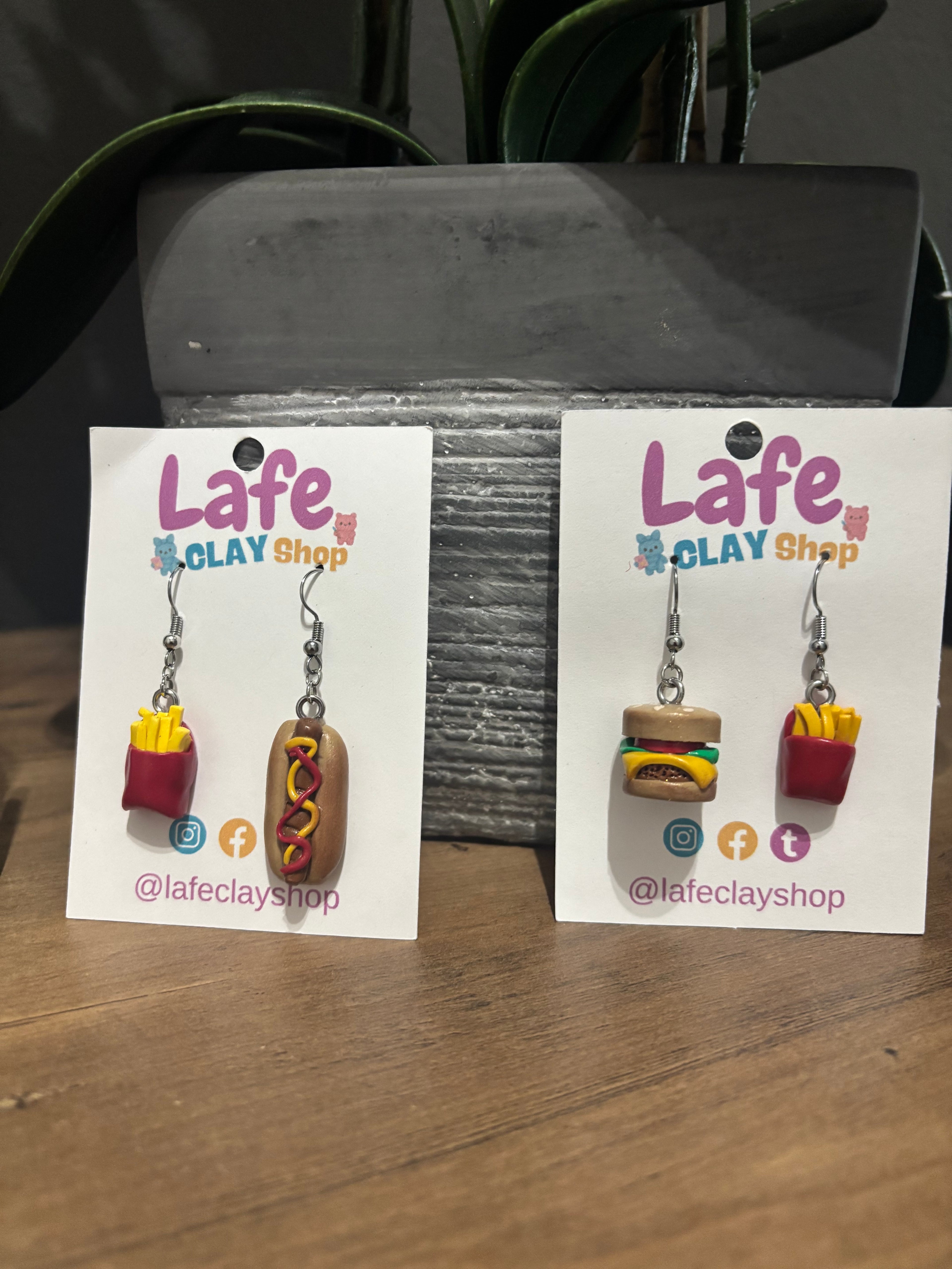 Fast Food Earrings
