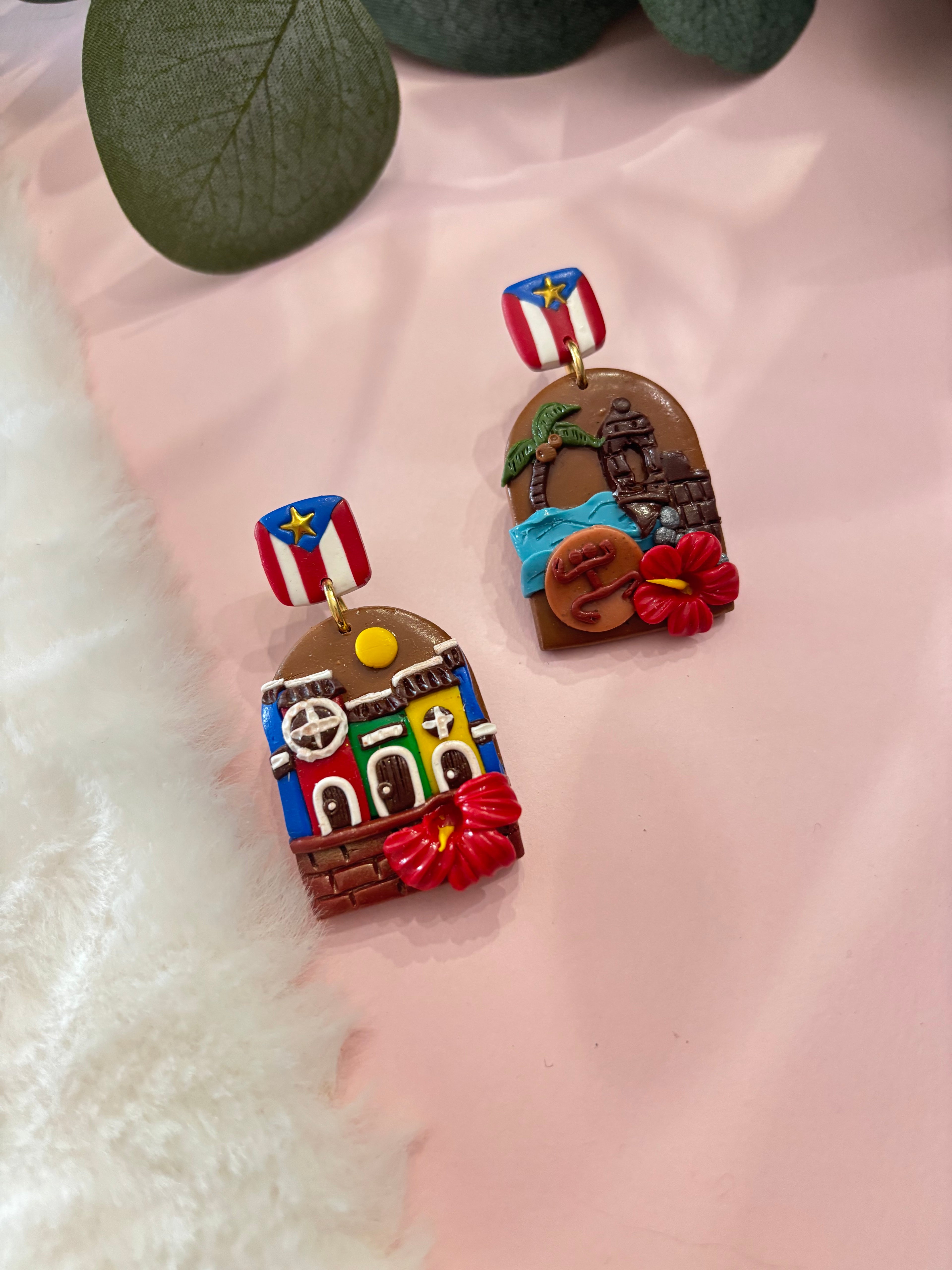 Raices de mi Isla Earrings