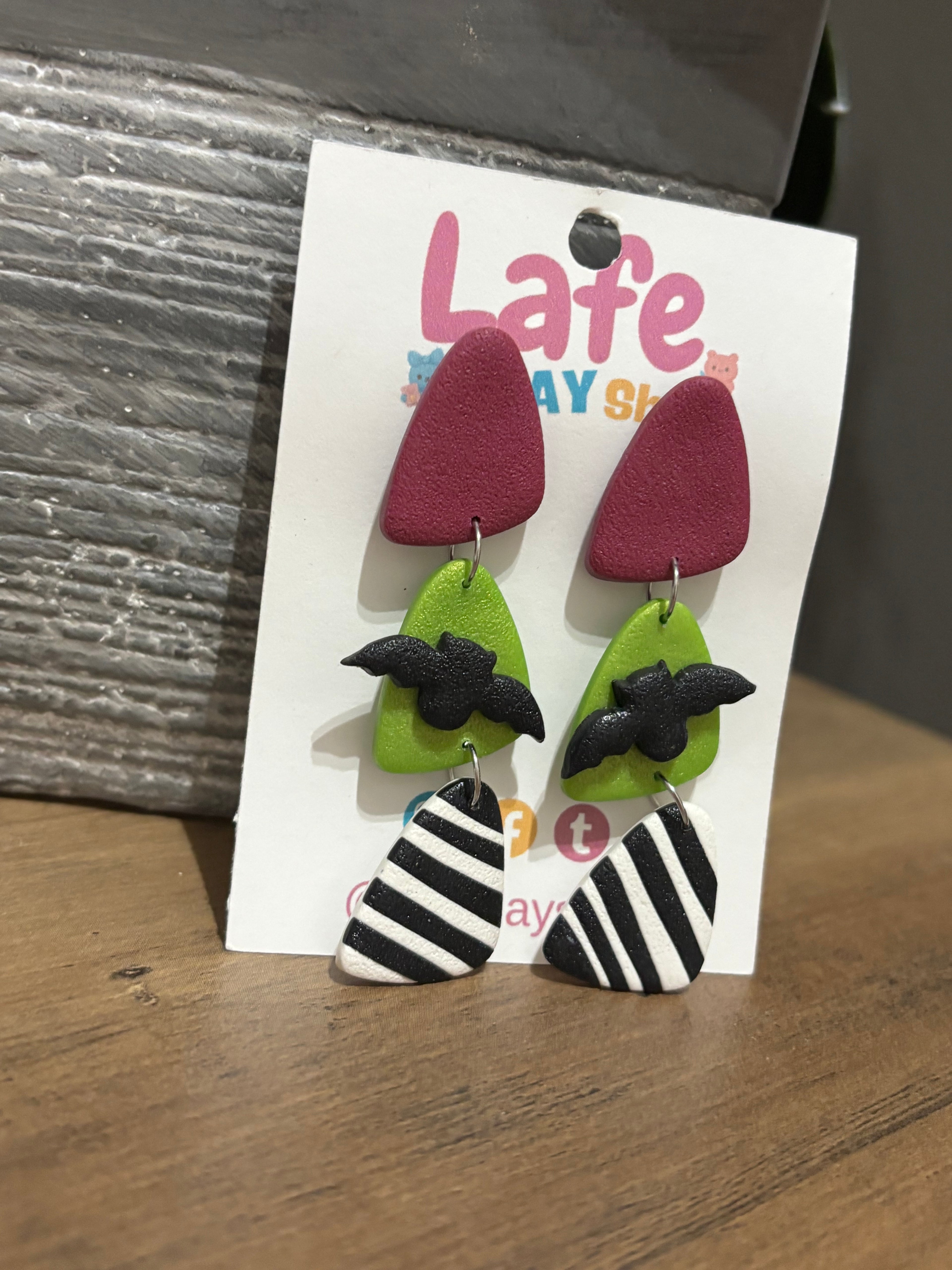 Bat Earrings