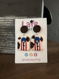 Puerto Rico Door Earrings